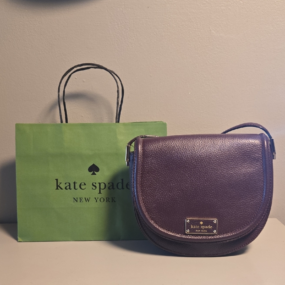 Kate Spade Deep Purple Crossbody Bag